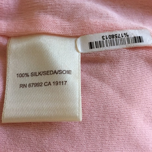 Sigrid Olsen 100% silk short top - Picture 5 of 6